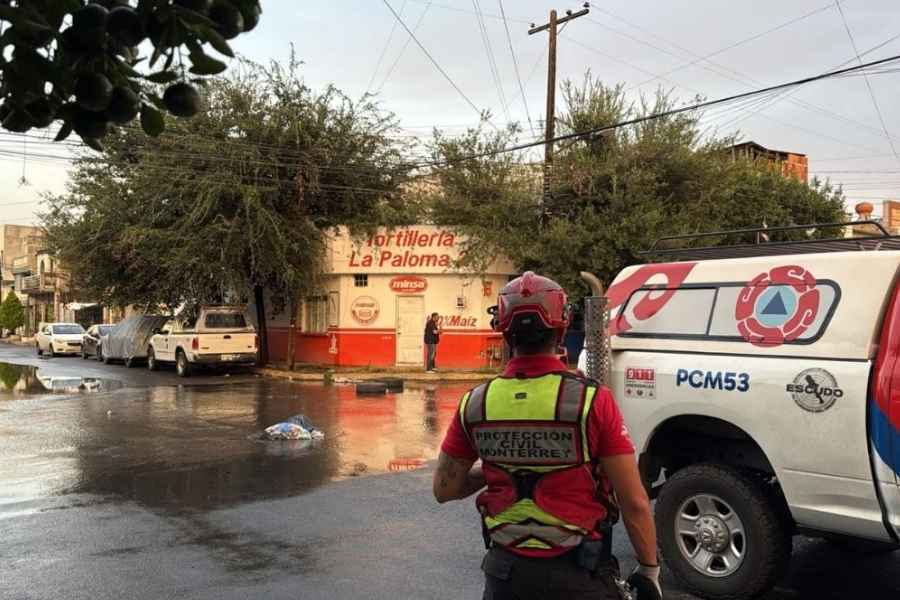 Masculino lesionado electrocutarse en Monterrey