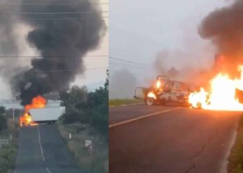 Michoacán Bloqueos carreteros