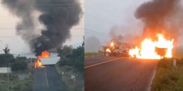 Michoacán Bloqueos carreteros