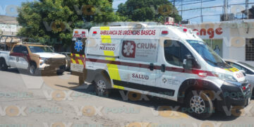 Motociclista herido Ciudad Victoria
