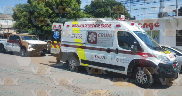 Motociclista herido Ciudad Victoria