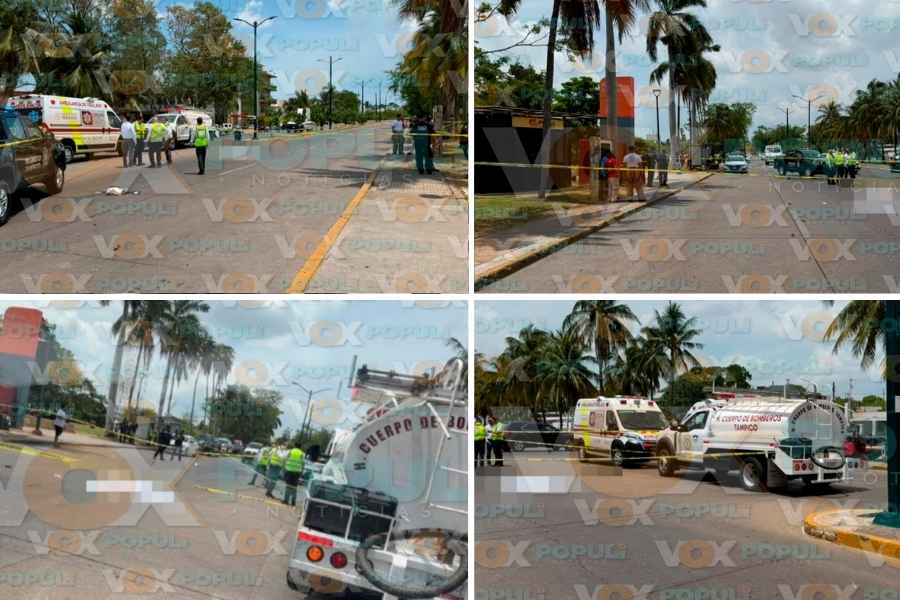 Muere mujer atropellada Tampico