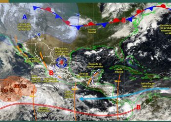 Onda tropical 31 en México