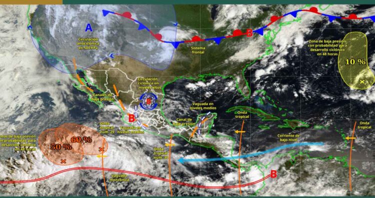 Onda tropical 31 en México