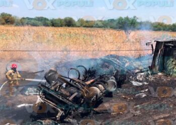 Operador tráiler en Güémez