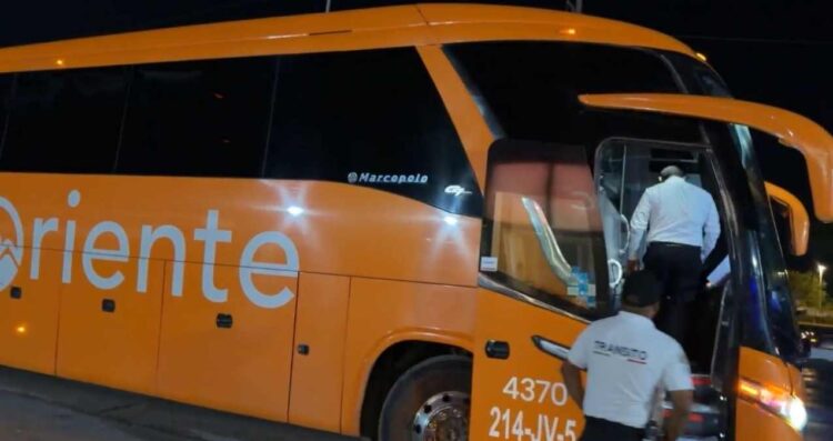 Operativo antialcohol autobús Matamoros