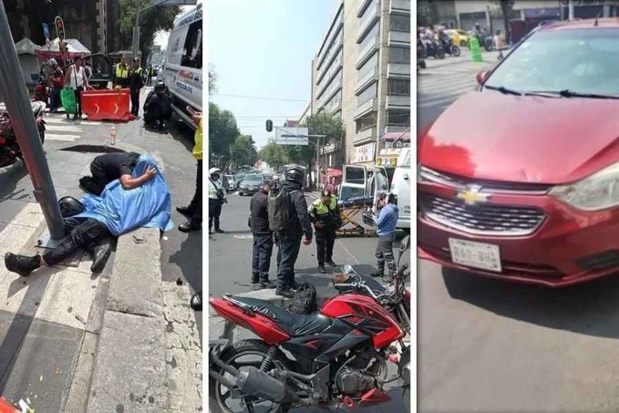 Policia Estatal accidente CDMX