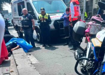 Policia Estatal accidente CDMX