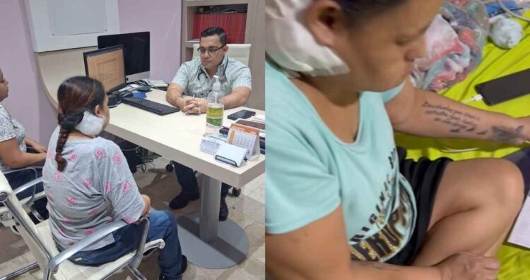 Redes sociales joven Victoria atención