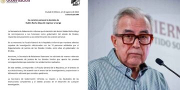 Segob Rubén Rocha Moya