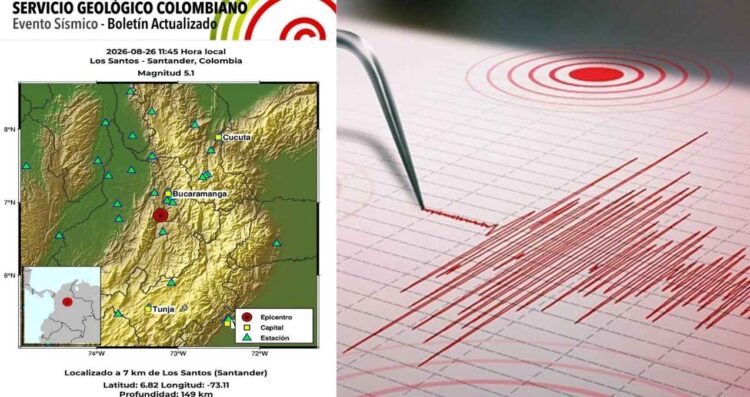 Sismo Colombia hoy