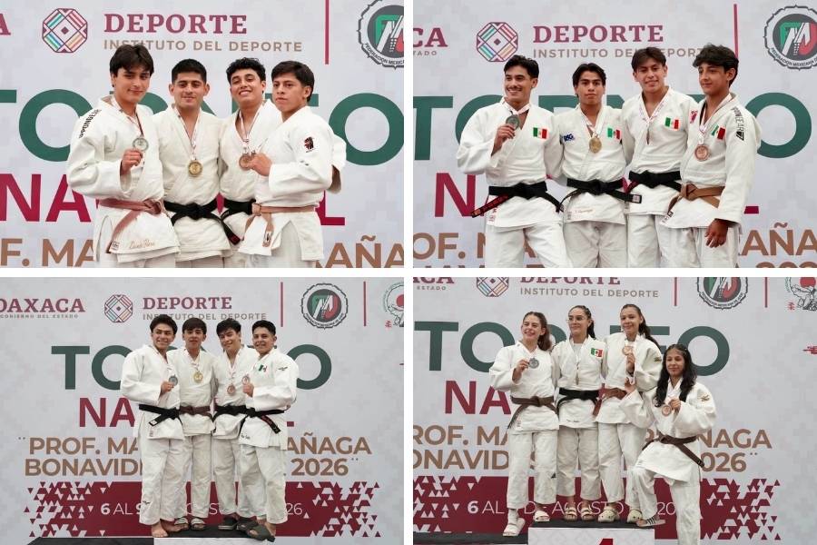 Tamaulipas campeón nacional de judo