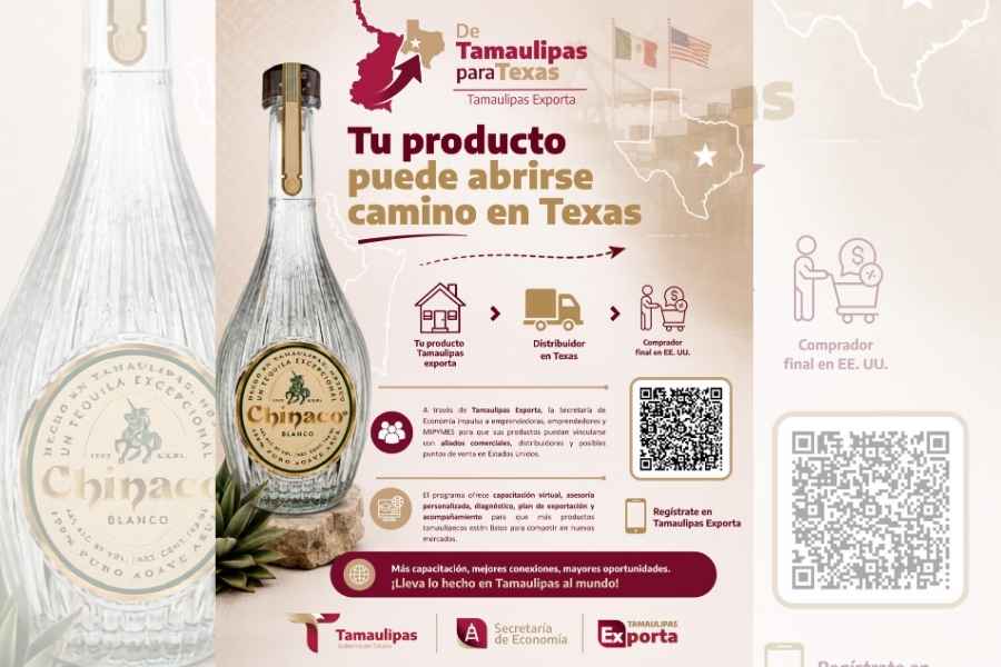 Tamaulipas exportación productos Texas