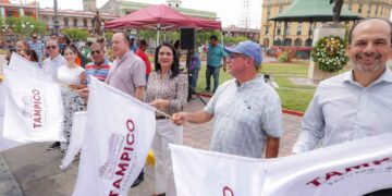 Tampico limpieza Centro Histórico