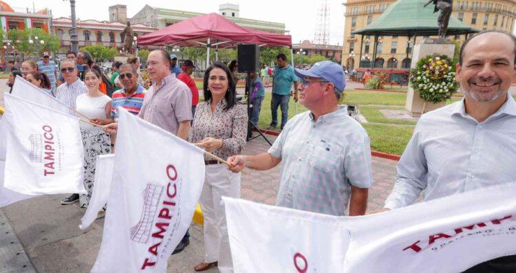 Tampico limpieza Centro Histórico