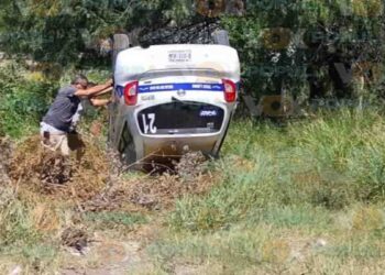 Taxi lesionados en Reynosa