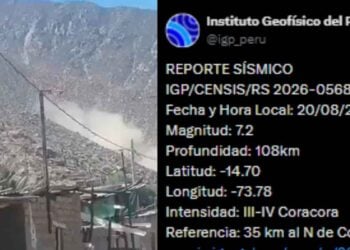 Terremoto Perú