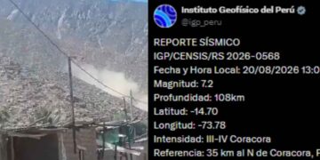 Terremoto Perú