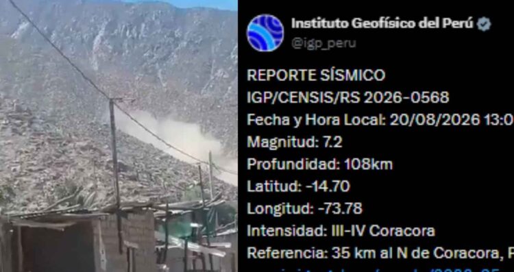 Terremoto Perú