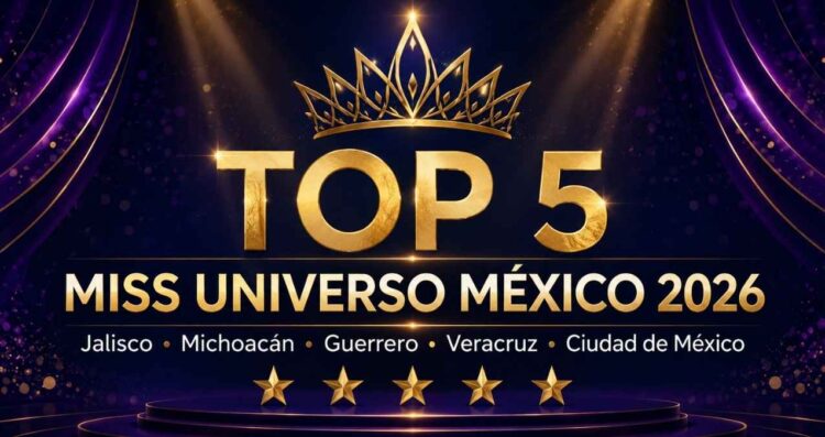 Top 5 de Miss Universo México (1)