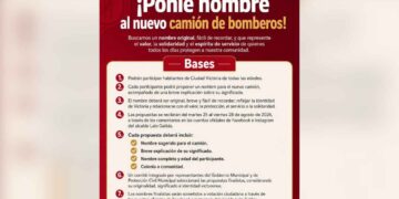 _Victoria nombre camión de Bomberos