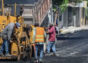 Victoria obras de pavimentación