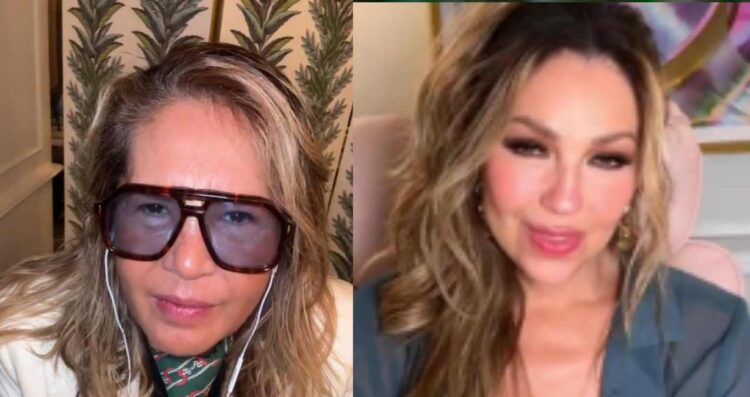 Yolanda Andrade y Thalía