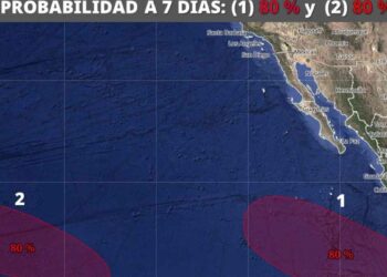Zona baja presión tormenta Iselle
