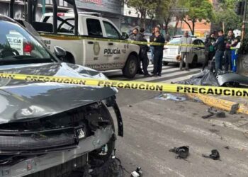 accidente motociclista alcaldia Cuauhtemoc
