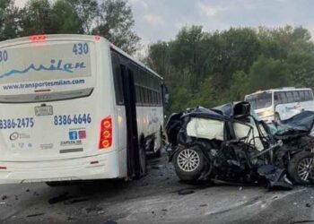 accidente muertos en Pesquería