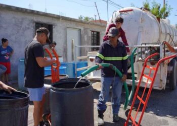 afectaciones agua Nuevo Laredo