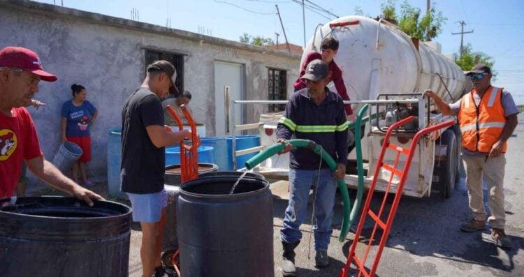 afectaciones agua Nuevo Laredo