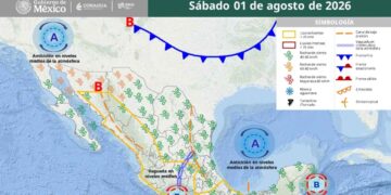 altas temperaturas en Tamaulipas chubascos