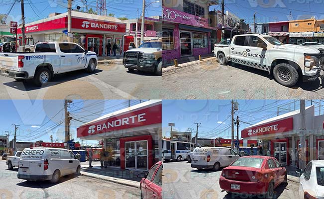 asalta banco Banorte Reynosa