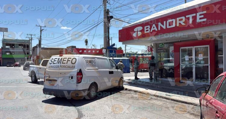 asalta banco Banorte Reynosa