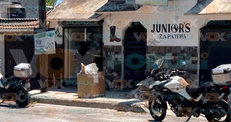 asaltantes zapateria La Libertad