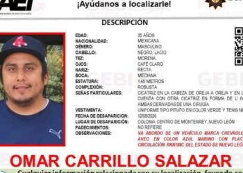 camillero del IMSS en Monterrey