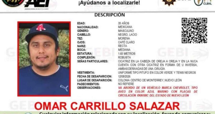 camillero del IMSS en Monterrey