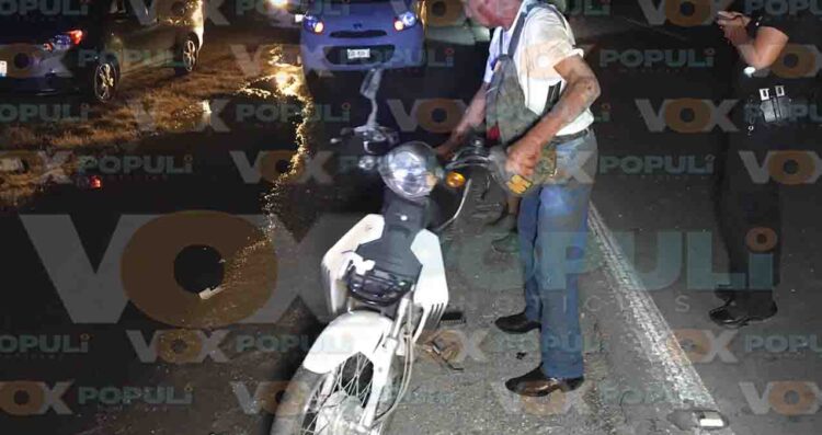 charco motociclista Victoria