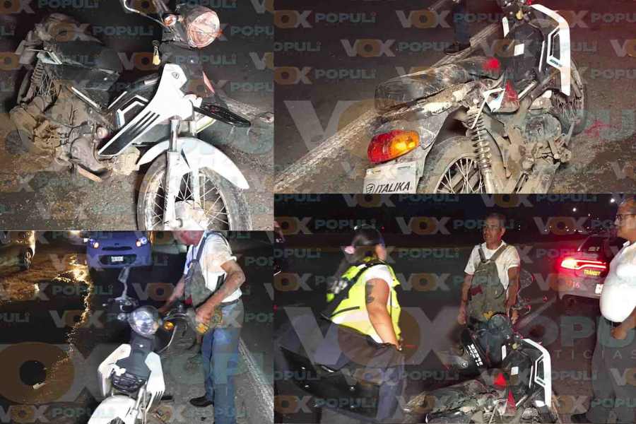 charco motociclista Victoria