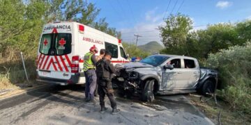 choque frontal lesionados Monterrey