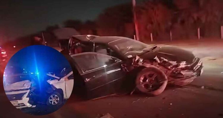 choque múltiple en carretera a Laredo