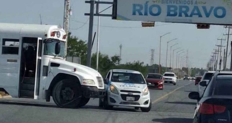 choque telmex Rio Bravo