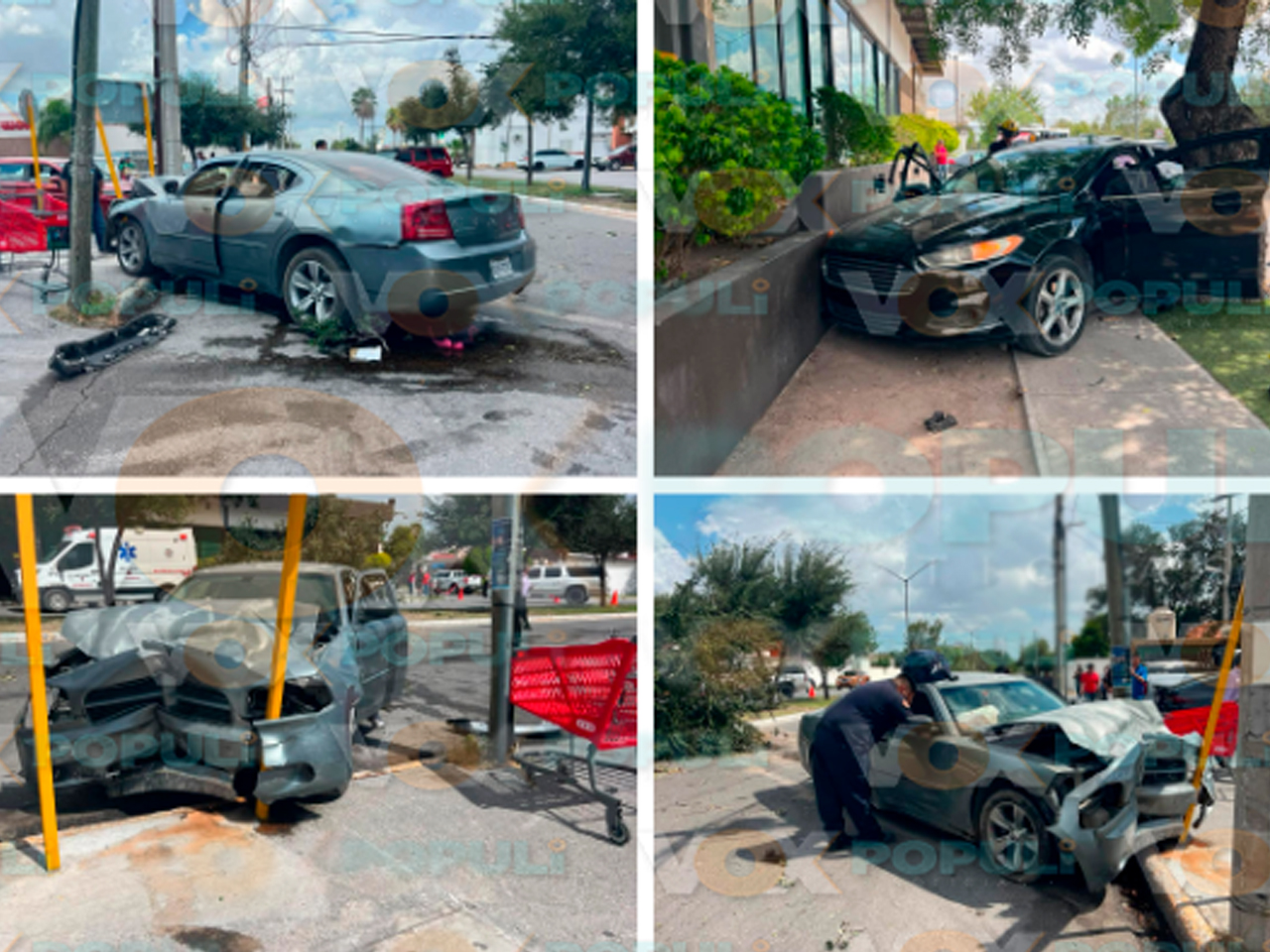 choque vehículos lesionados Reynosa..