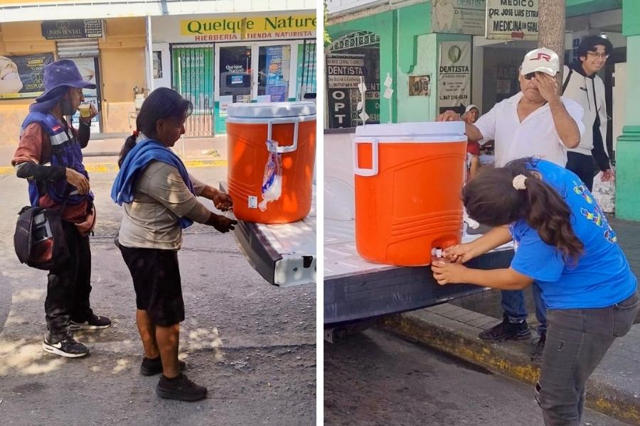 clima caluroso en Nuevo Laredo