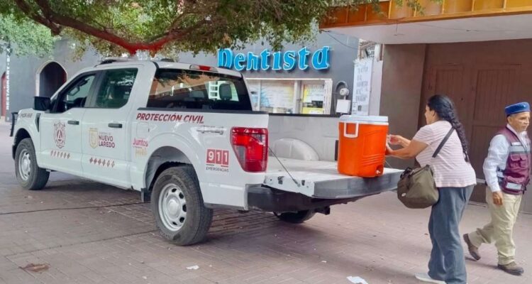 clima caluroso en Nuevo Laredo