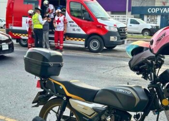 embarazada caer de motocicleta
