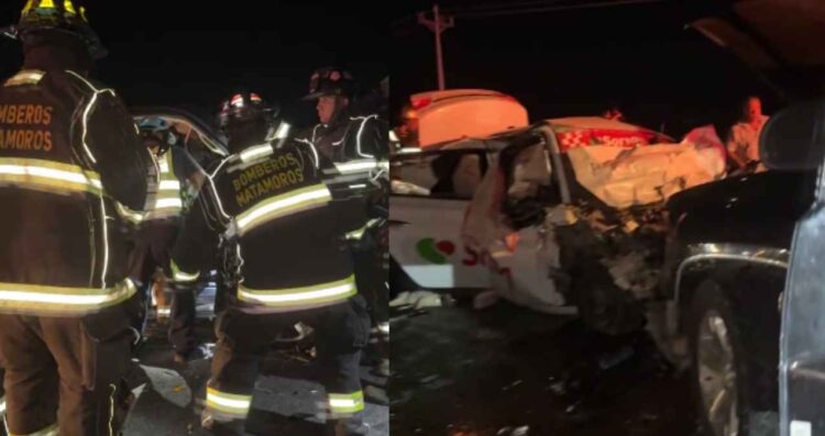 _encontronazo fallecidos en Matamoros