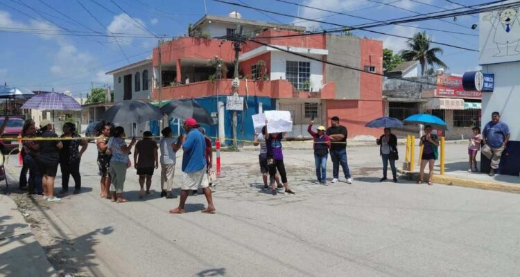 falta de agua en Ciudad Madero