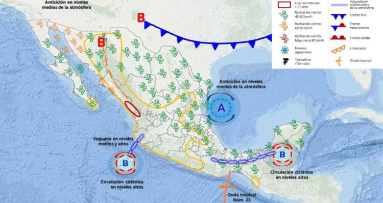 frente frío fuera de temporada